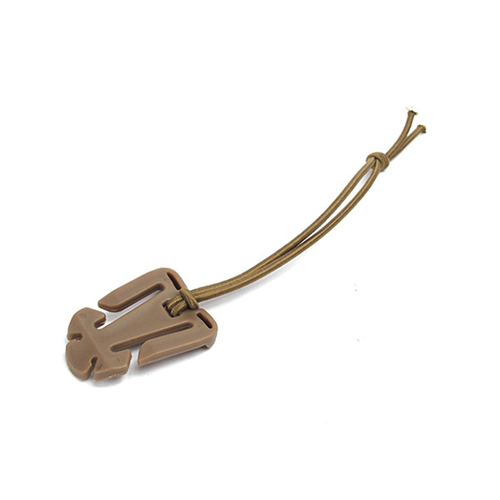 20PCS Elastic String Hanging Buckle Durable Webbing Backpack Accessories Tactical Attachments Straps Clip