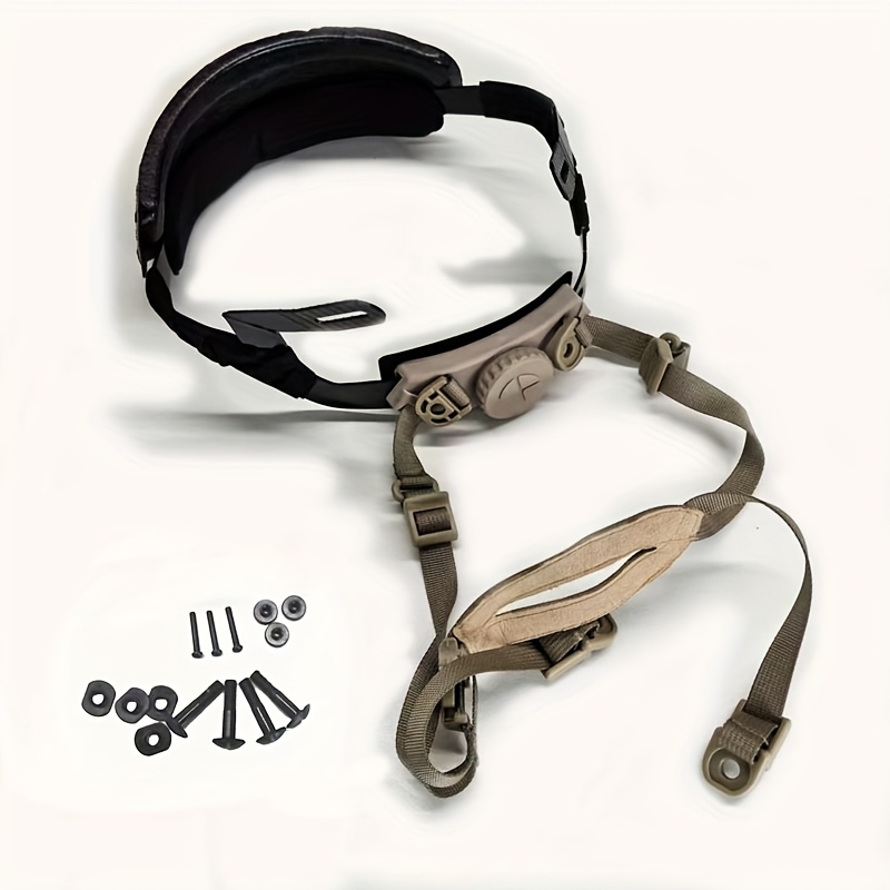 Fandao Adjustable Inner Suspension System For Fast Sf High Cut Helmet With Knob Type Outdoor Helmet Accessory Cycling Equipment