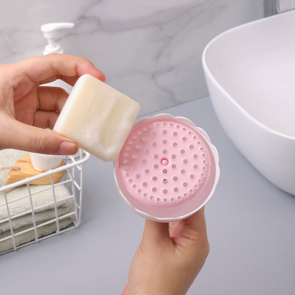 2pcs Foaming Maker Compact Bath Cleanser Rich Bubbles Shower Travel Facial Cleaning Tools Skincare Foam Bottle