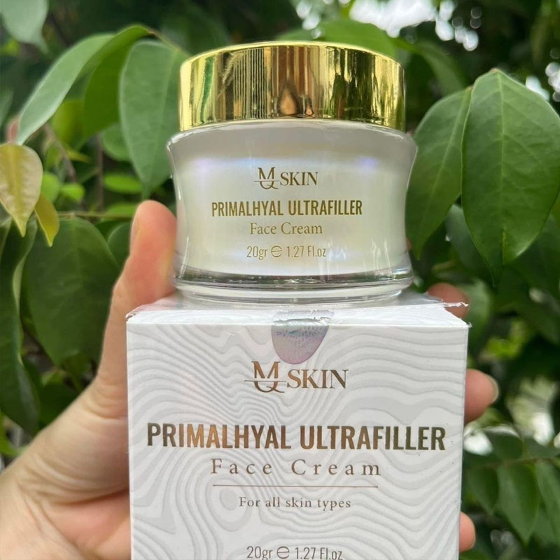 Kem Face Sâm Vàng Ban Ngày MQ SKiN 20g Phân hủy nám, tàn nhang, Nuôi dưỡng cấu trúc da, ngăn ngừa lão hóa, Dưỡng da trắng sáng
