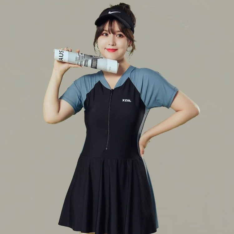 One Piece Swimsuit for Women, Covering The Belly To Make Them Look Slimmer, A New Sport for Vacation Beach Hot Spring Swimsuits