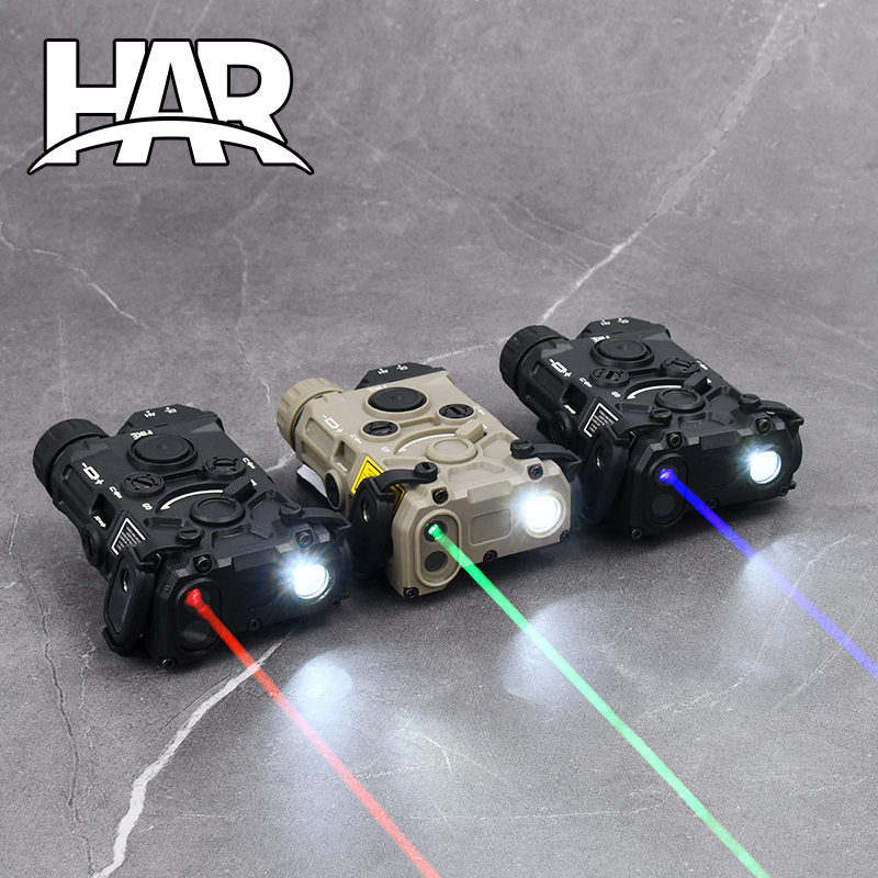 WADSN Tactical Nylon Eotec OGL Laser Pointer Red Dot Blue Green IR Laser indicator PEQ 15 OGL infrared Sight Airsoft Flashlight