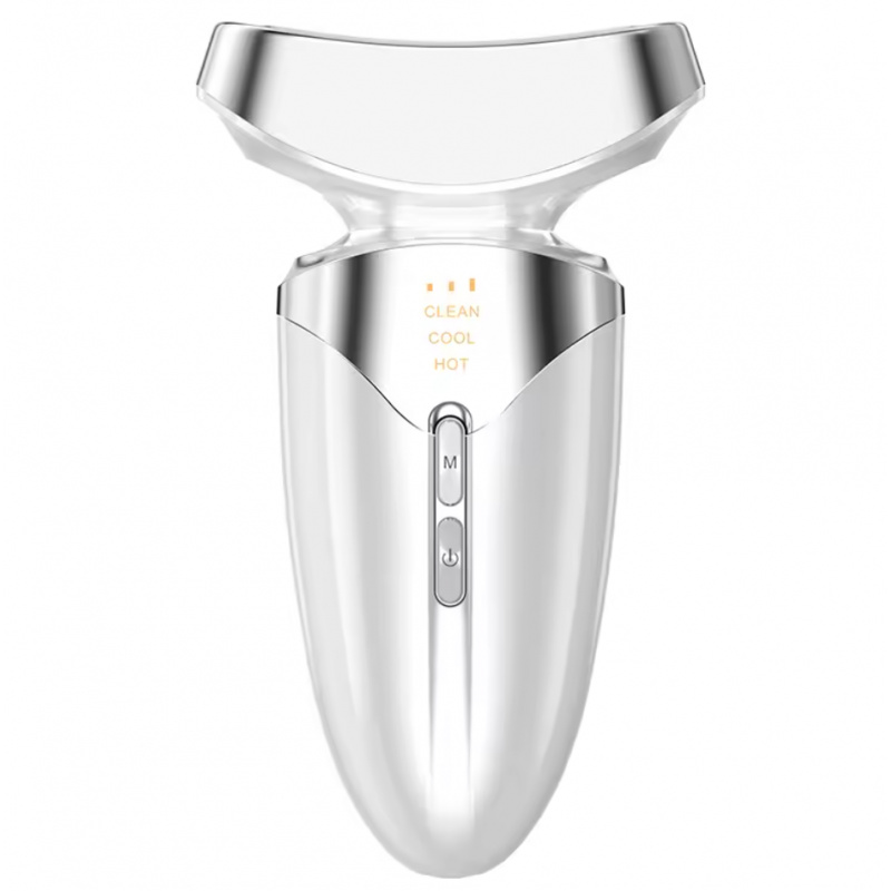 Heat and Cool Face Neck Massager Vibration Beauty Device