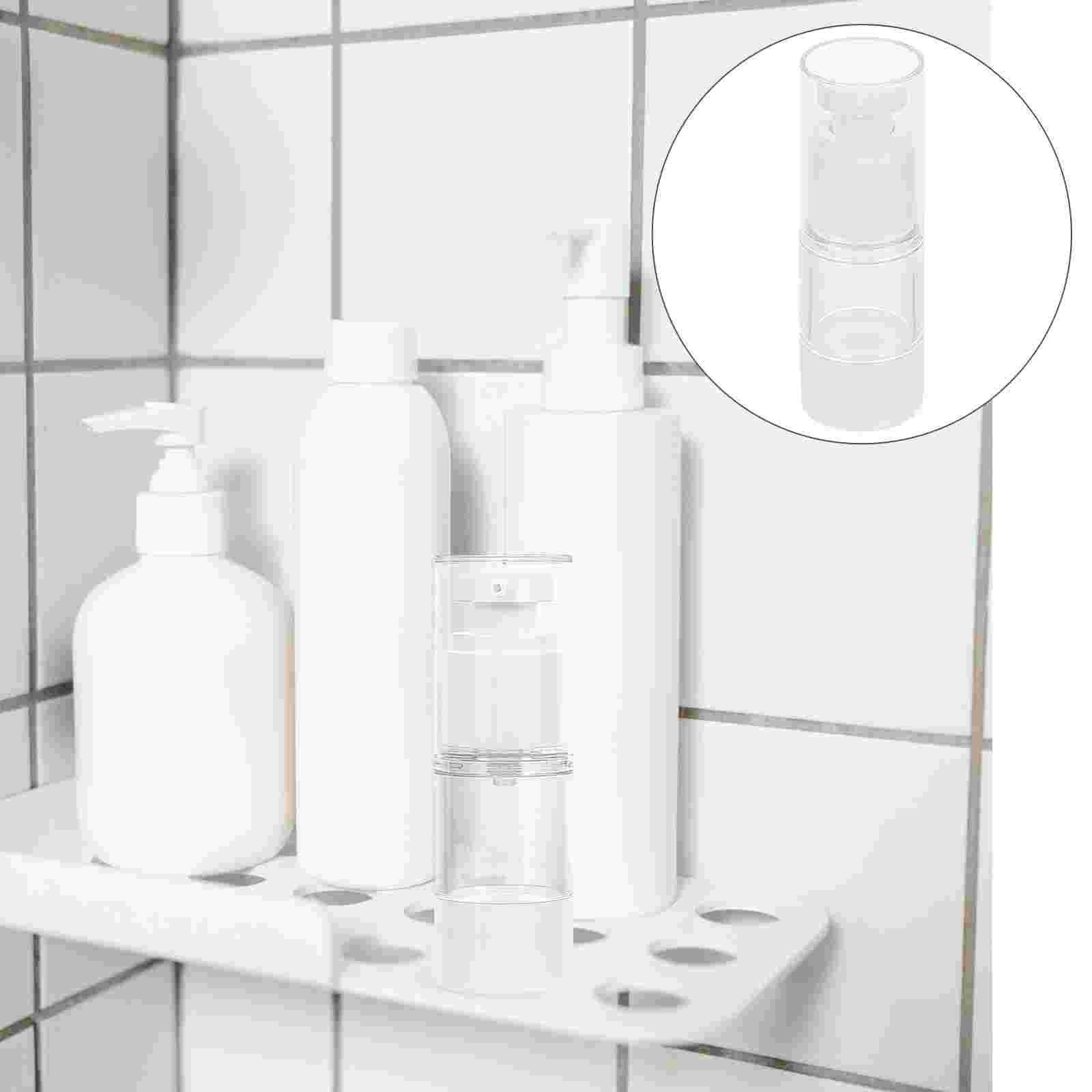 10 PCS Pump Bottles Vacuum Spray Hand Soap Dispenser Lotion Sub Water Jug White As Refillable Travel