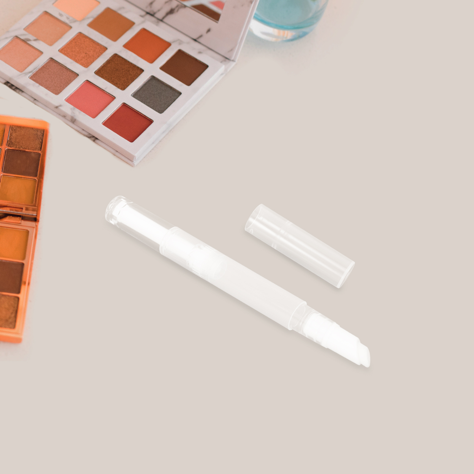 5pcs Empty Foundation Dispenser Twist Bottle Transparent Leakproof Travel Organizer Reusable Makeup Supply Portable