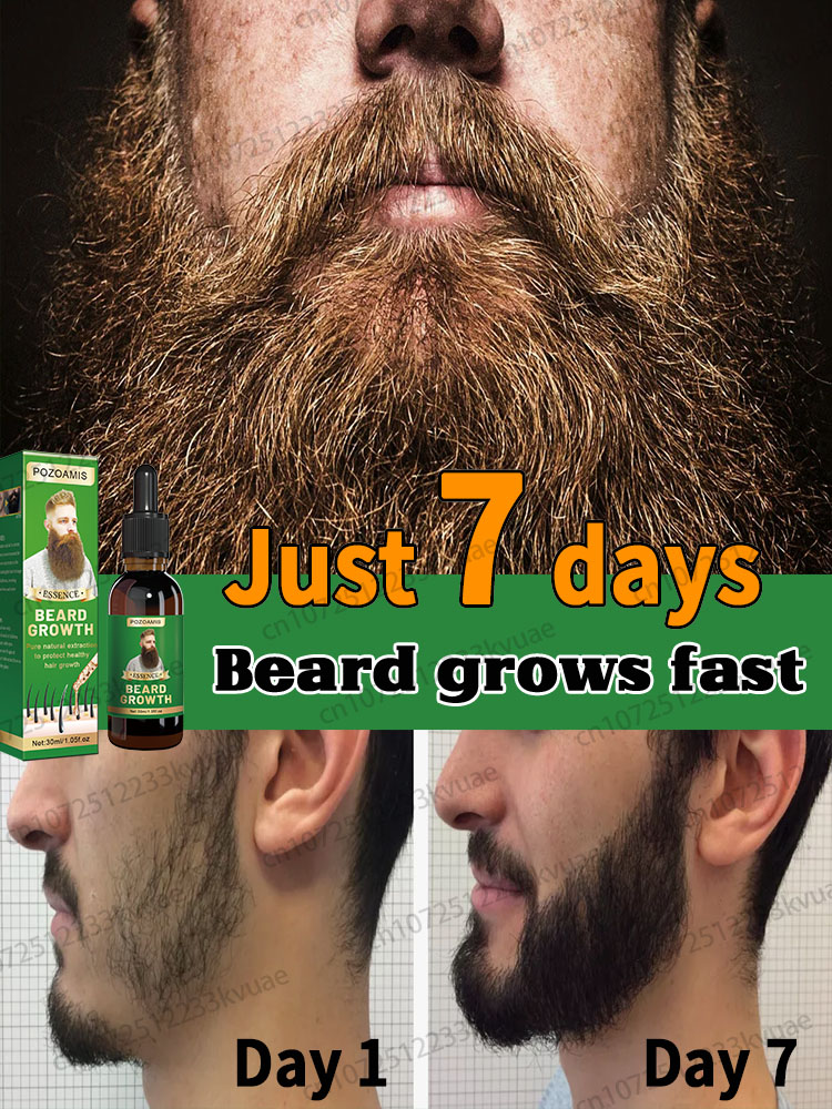 Beard Growth Serum designed formature men: high-quality nutrientsgently stimulate the pores to promoteoptimal beard growth.