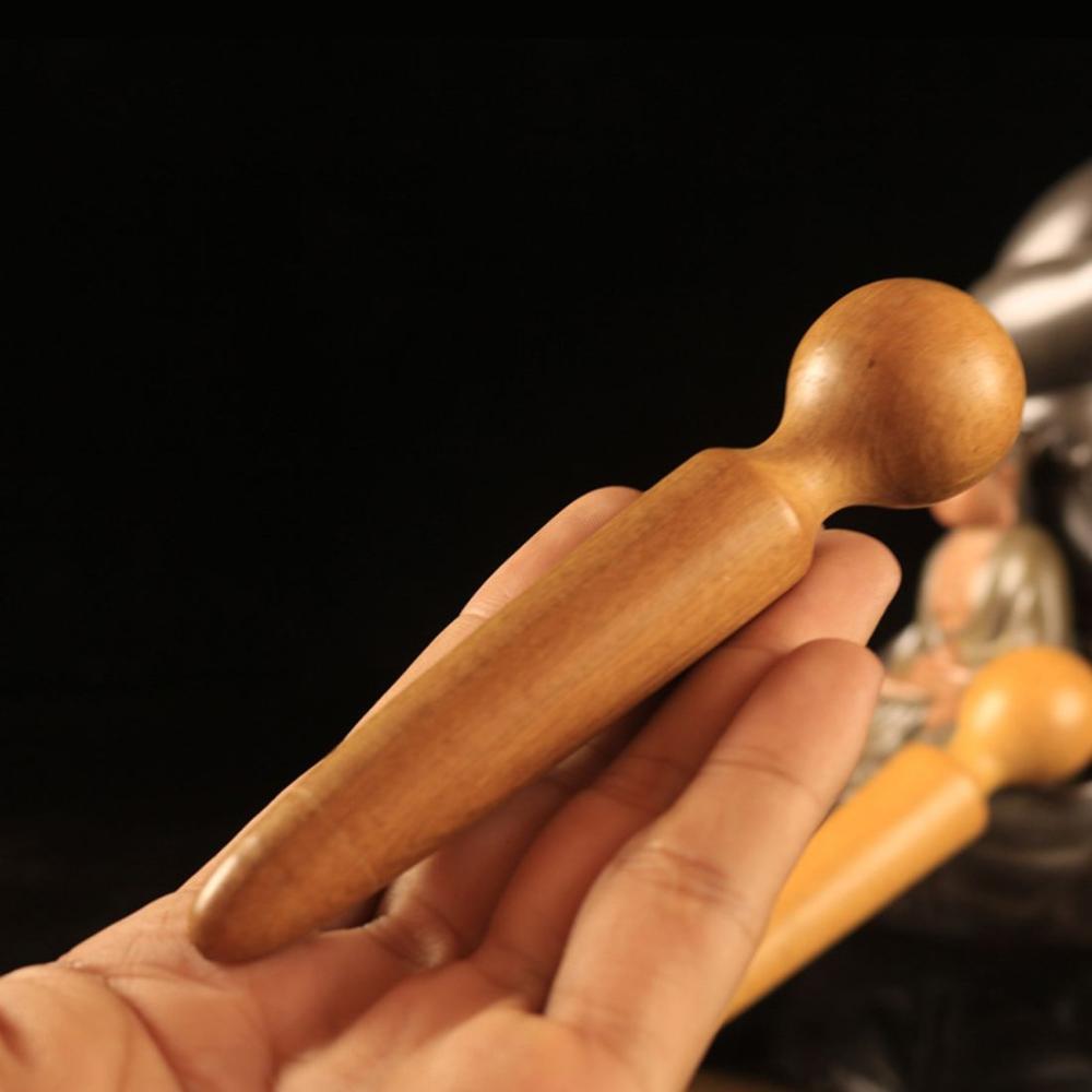 Tool Scraping Tool Thai Massage Relaxing Therapy Reflexology Massager Foot Body Massage Acupressure Pen Wooden Massage Stick