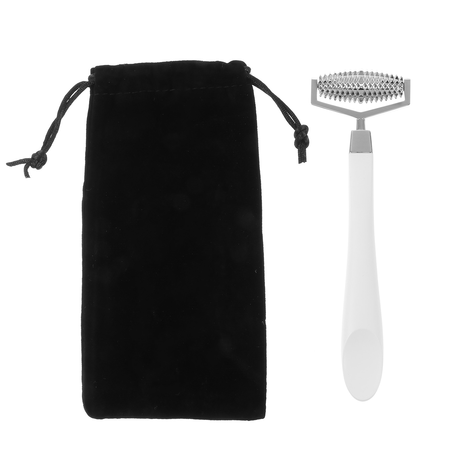 Face Thinner Beauty Instrument Zinc Alloy ABS Smooth Facial Massager Roller Compact Portable Enhance Contours Remove Wrinkles