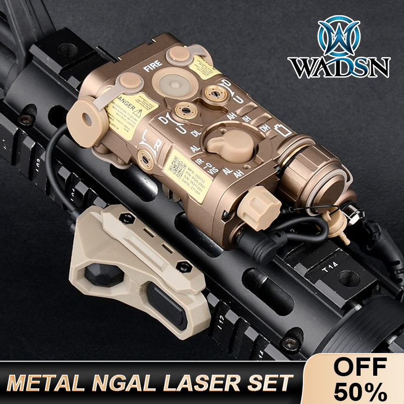 NGAL Metal M600 M300 Scout Light Metal IR LASER AXON Dual Switch Set Mlok Keymod 20mm picatinny rail Hunting Airsoft accessorie