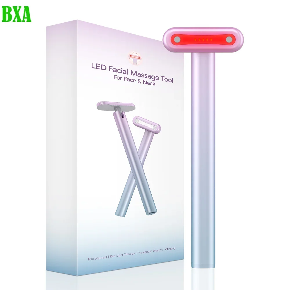Ems Eye Massager Eye Beauty Instrument Microcurrent Color Light Ion Introduction Vibration Hot Compress Removal of Fine Lines