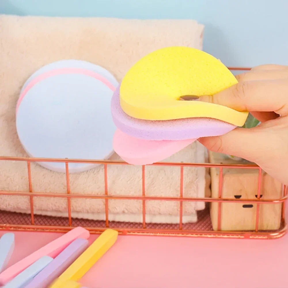 12PCS/Set Cosmetic Puff Compressed Cleaning Sponge Facial Clean Washing Pad Remove Makeup Skin Care Tools
