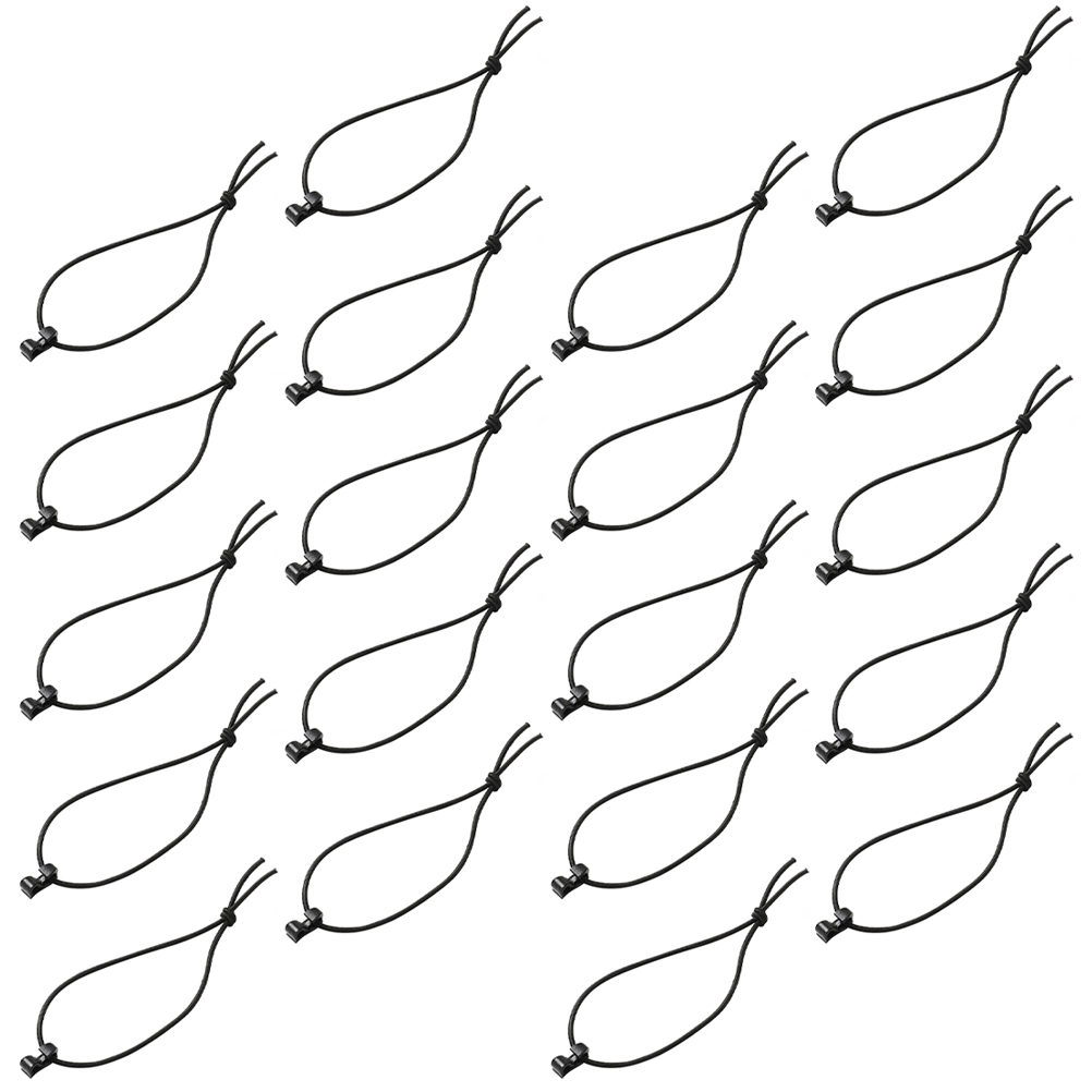 30pcs Buckling Webbing Clips Nylon Strap Elastic Band Mini Rope Buckle Quick Release Snap Clips for for Bags