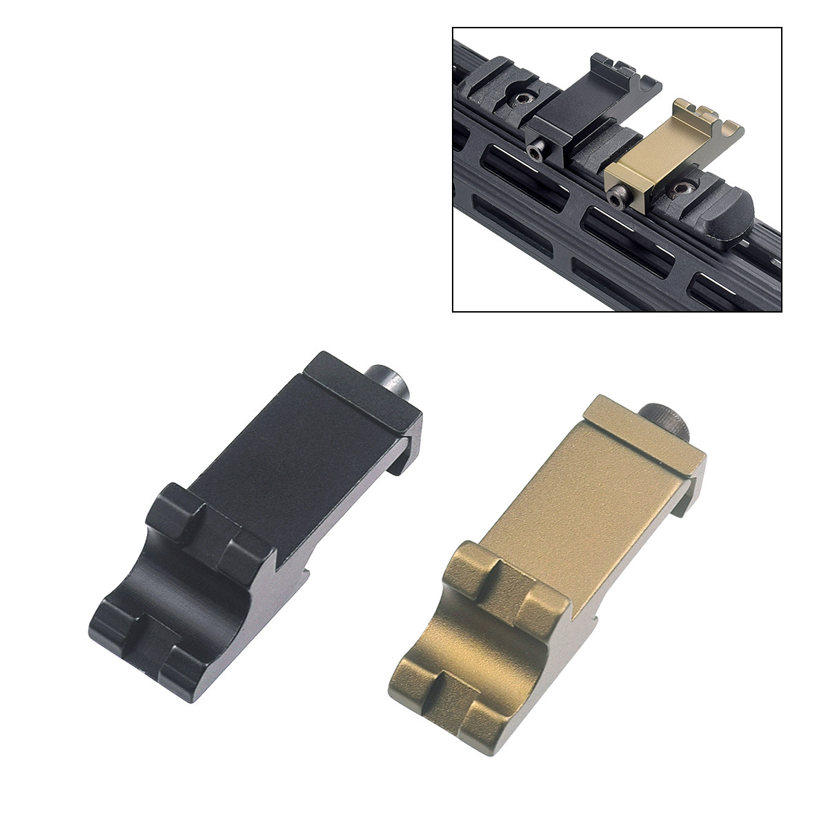 Tactical Accessories 20mm aluminum alloy guide rail 45 degree inclined rail bracket fixture flashlight modification accessories