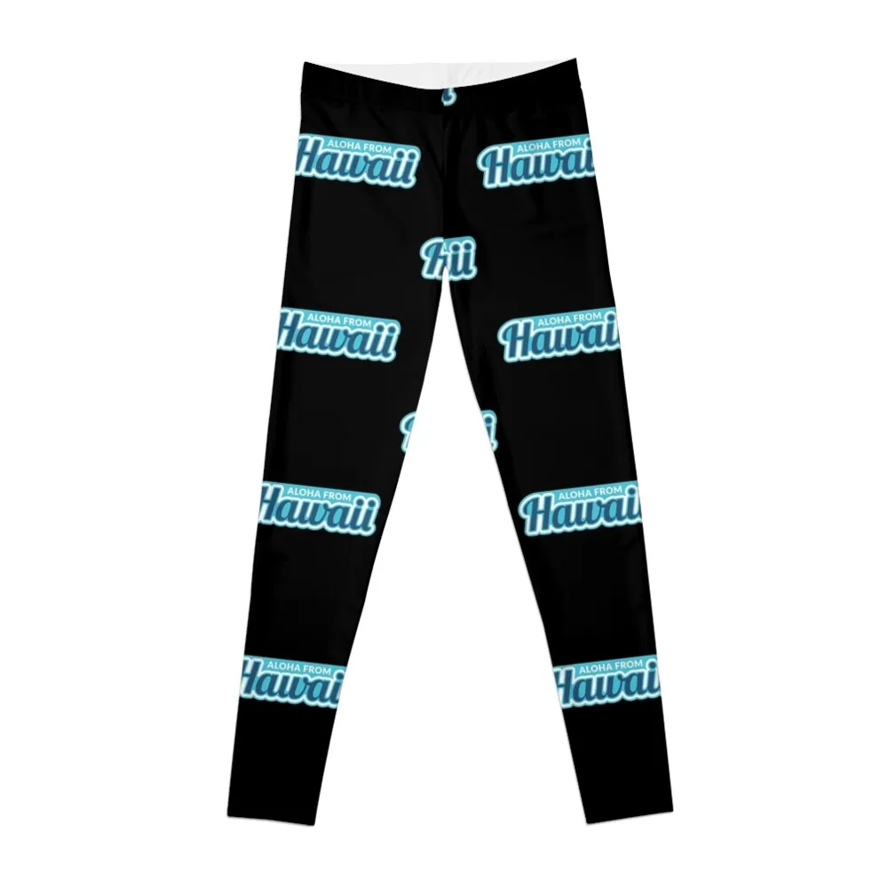 aloha from hawaii Leggings fitness set gym Women's high waist sportswear woman gym 2025 Legging sport Womens Leggings