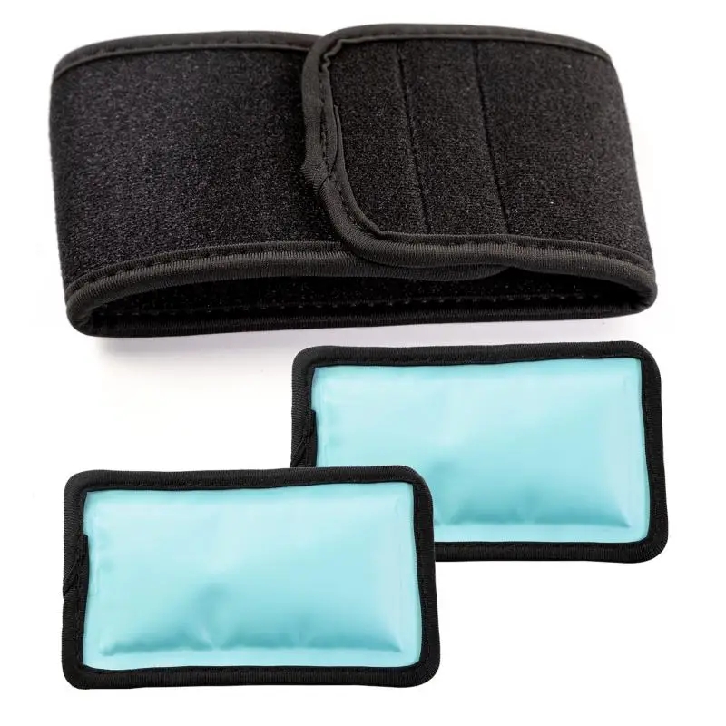 1Pc Sprain Tendonitis Fastener Tape Fixed Sport Wrist Guard Ice Compress Wrist Strap Wristband Ultra Thin Joint Brace Badminton