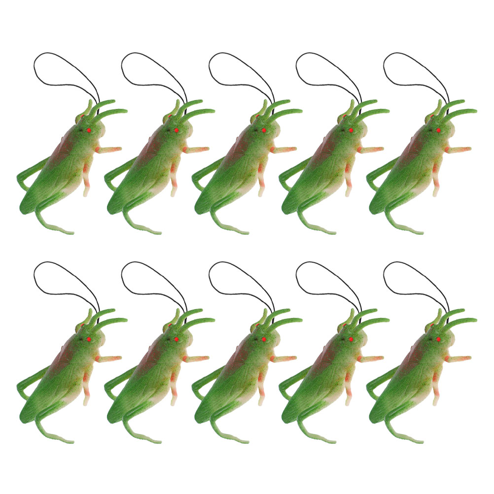 10pcs Model Toy Realistic Figurine Safe TPR Material Animal Educational Exploration Soft Silicone Insect Playroom