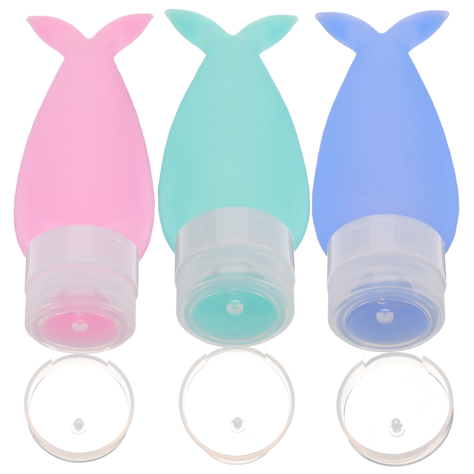 3 Pcs Lotion Containers Empty Storage Bottle Sub Packaging Bottles Travel Shampoo Emulsion Outdoor