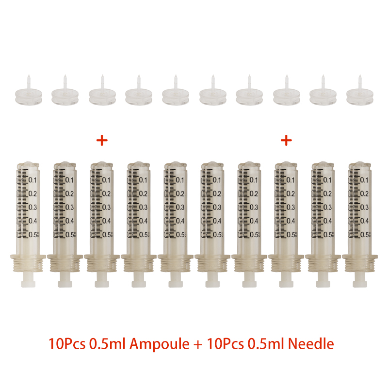 10/20/40/100 ampoule drug dispenser, for transparent quality carbon pen small steel cannon - high quality aseptic antibacterial