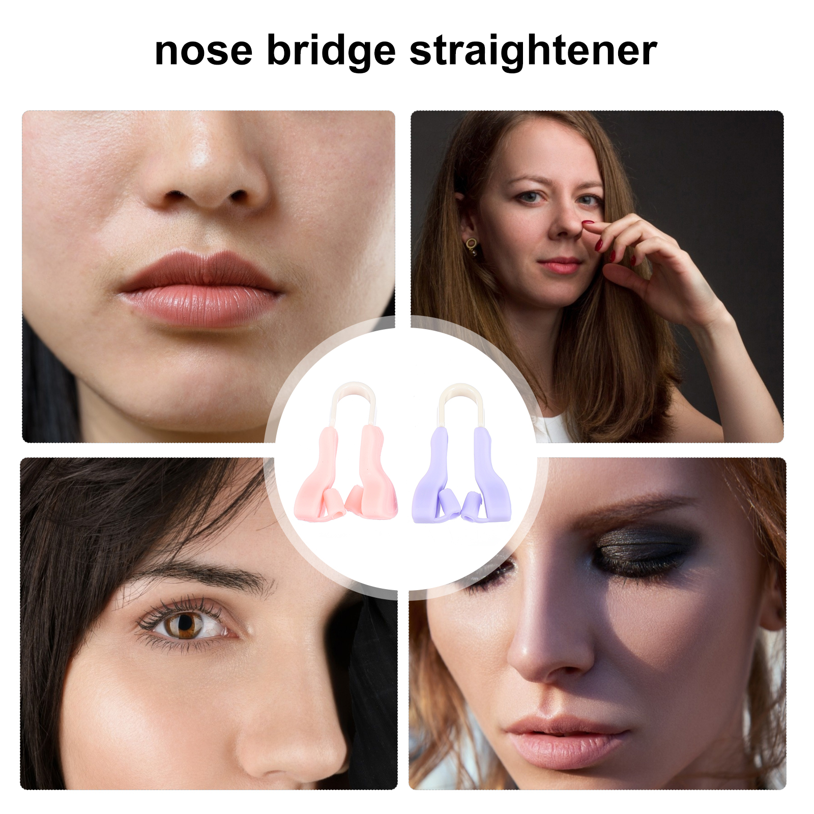 Silicone Nose Clip Shaper Straightener Corrector Beauty Tool Durable Use Droopy Nose Lifter Tip Up Straigten Humps Bumps Nasal