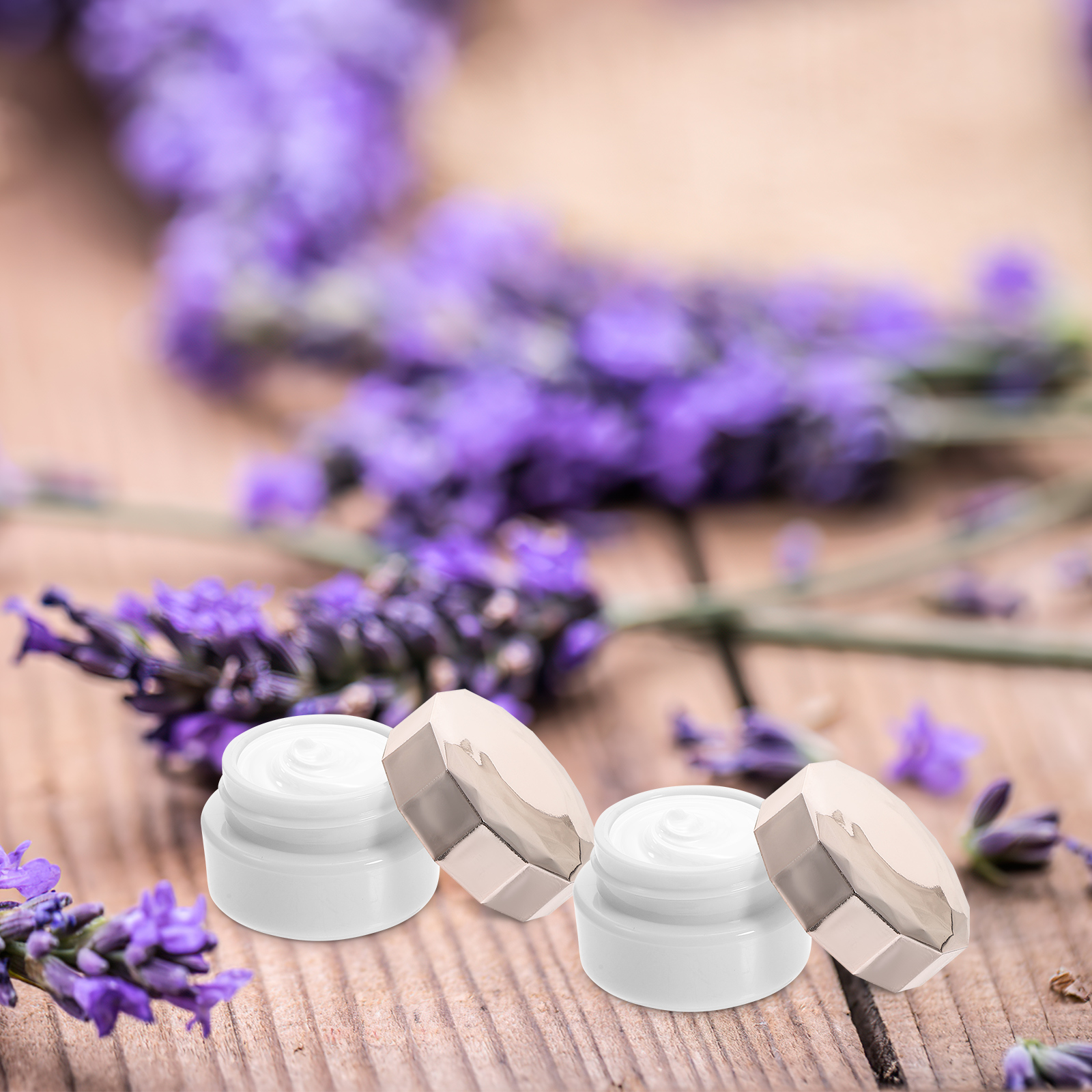 12 Pcs Packaging Box Jars Makeup Face Lotion Refillable Empty Containers Filling