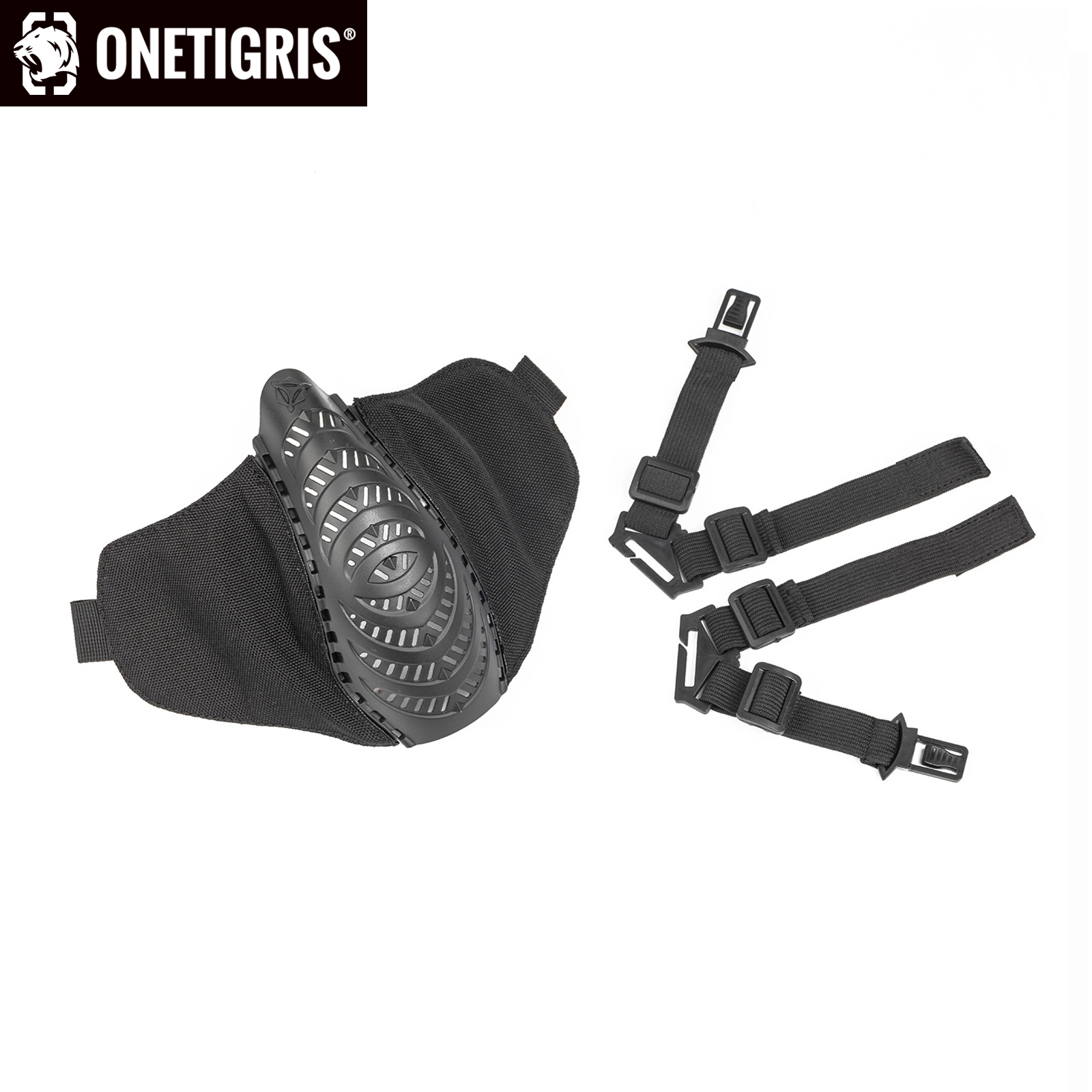 ONETIGRIS X Division SIX Tactical Airsoft Mask Full-Face Foldable Anti-Fog Protective Gear for Airsoft Paintball Outdoor Games