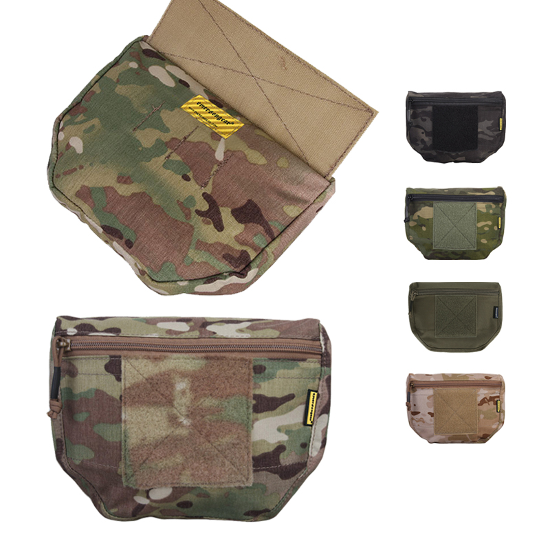 Emersongear Tactical Armor Carrier Drop Pouch For AVS JPC CPC EDC Waist Bag Molle Sports Hunting Hiking Camping Pocket Nylon