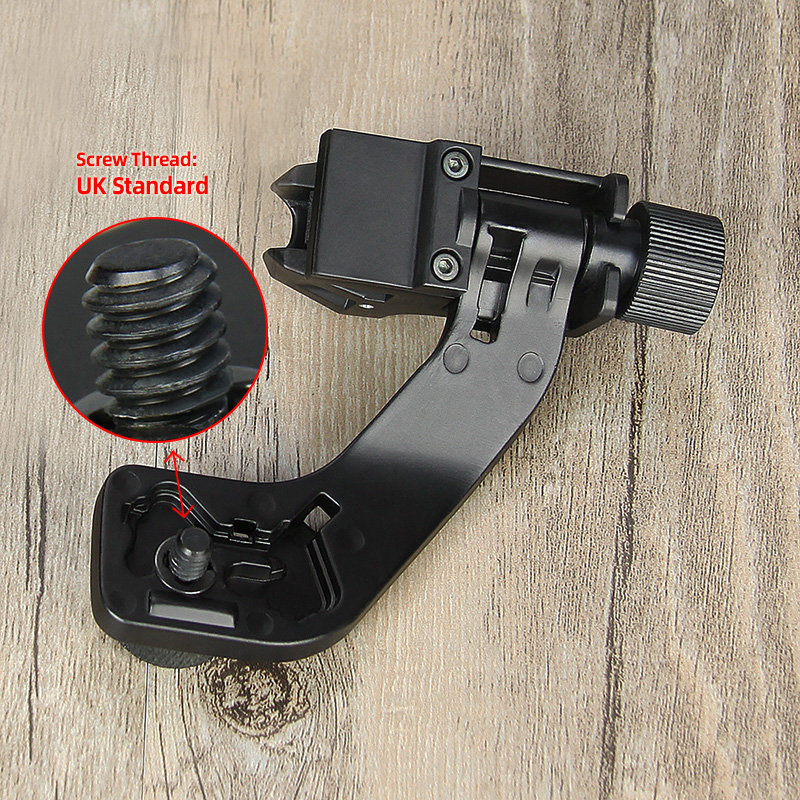 PPT PVS-14 Night VisIon Mount Metal J Arm Headset Adapter Aluminum for Hunting gs24-0223