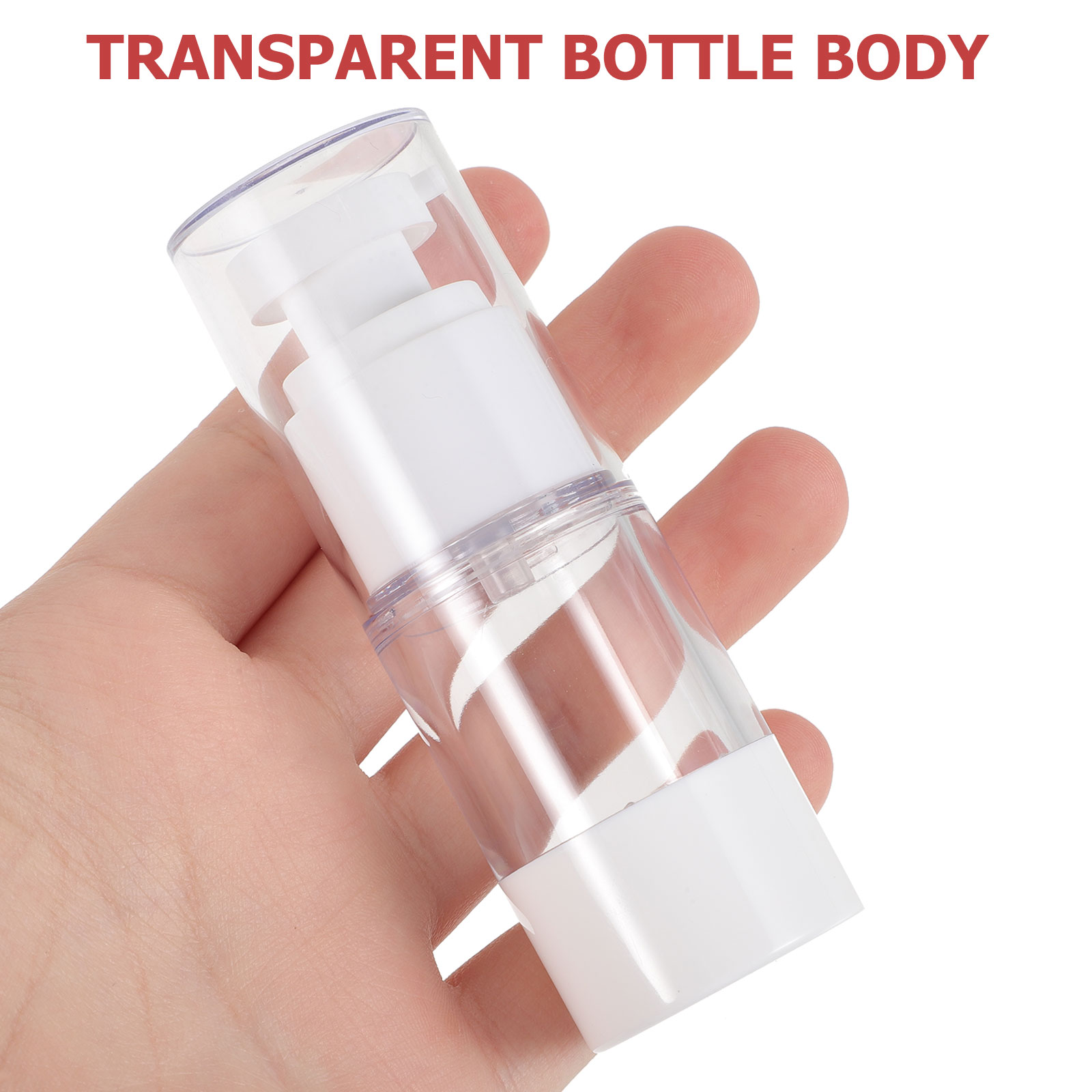 3pcs Travel Bottles Set Refillable Containers for Lotion Cream Shampoo Cosmetics Portable Storage Toiletries Bottle