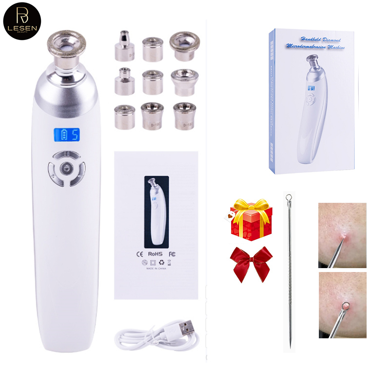 Facial upgrade version diamond microcrystal skin polishing machine blackheadremoval professional facial deep cleaning equipment