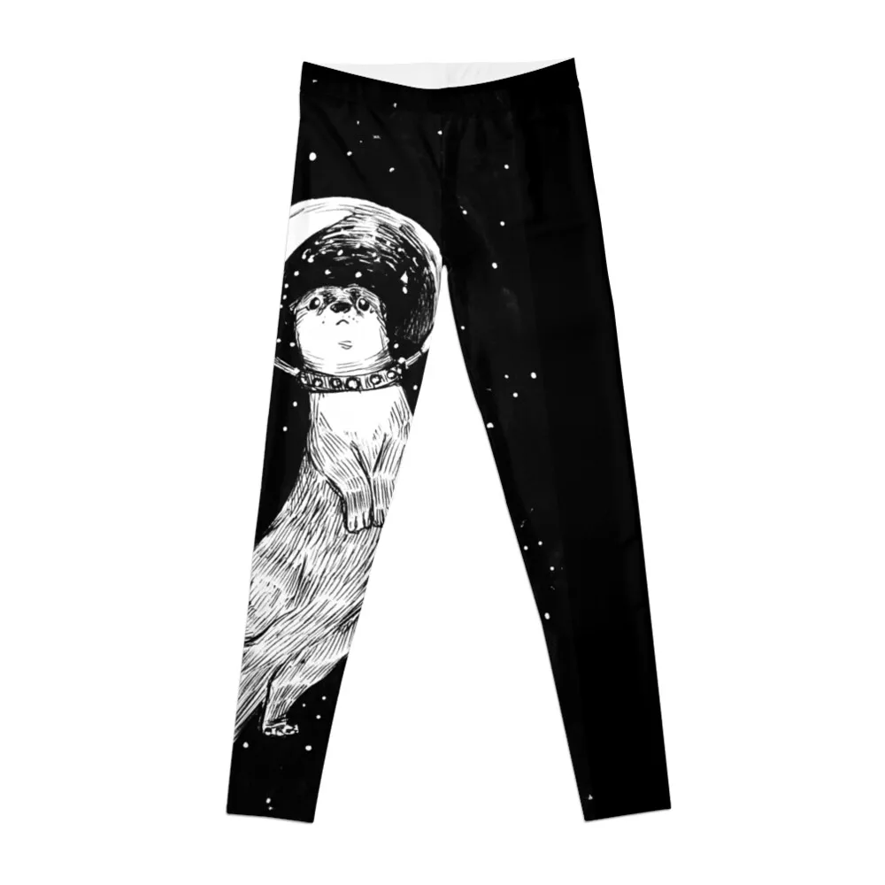 Drifting in Otter Space Leggings Pants sport gym's sportswear sports for sports tennis for Womens Leggings