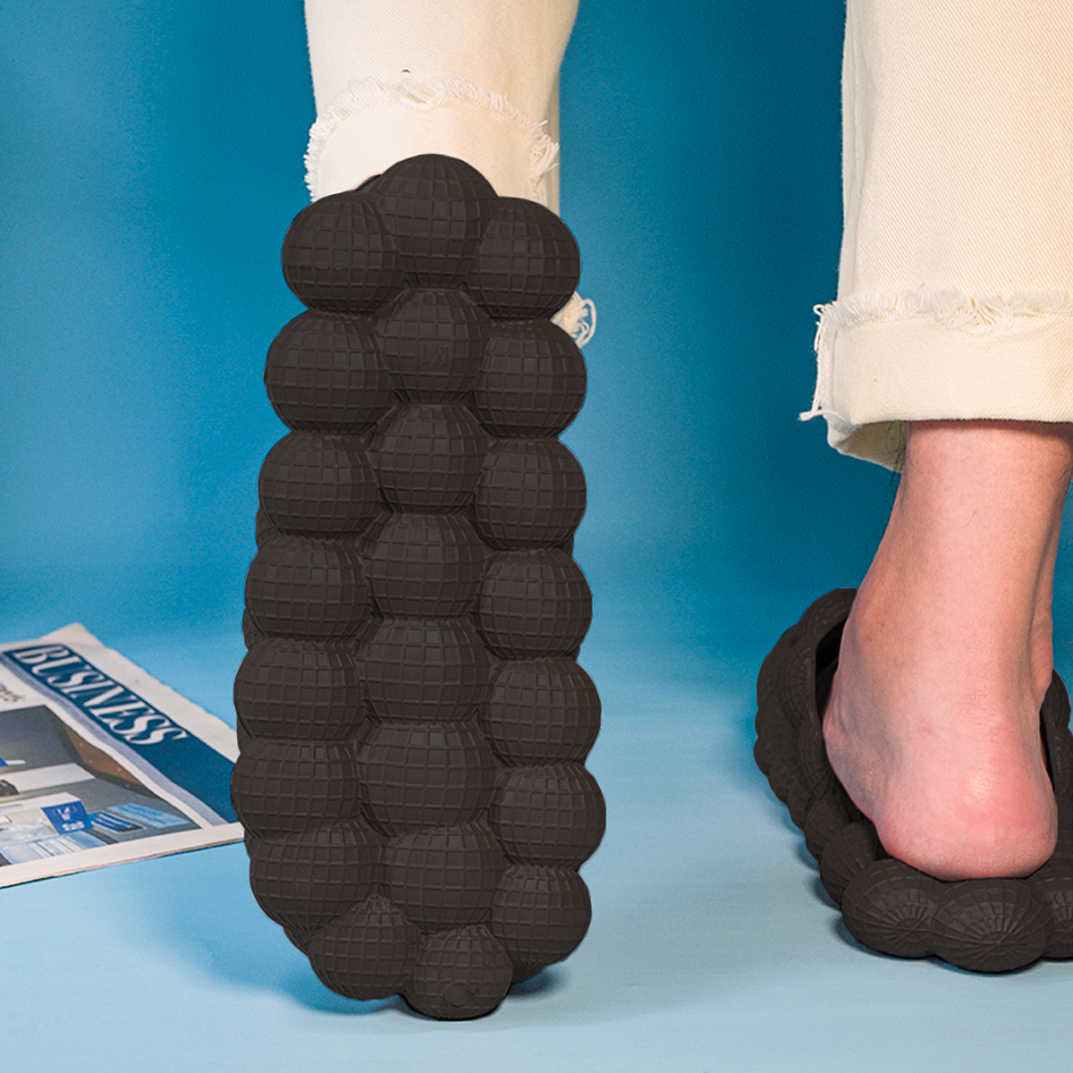 EVA Bubble S Breathable Non slip Comfortable Summer Wear Great Gift Family Durable Indoor Home Male Shoes