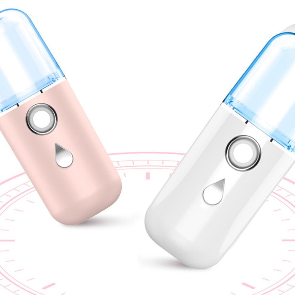 Electro-nano Sprayer Facial Steamer Portable Hydrating Mist Mini Humidifier USB Moisturizing Skin Care Beauty Instrument Tool
