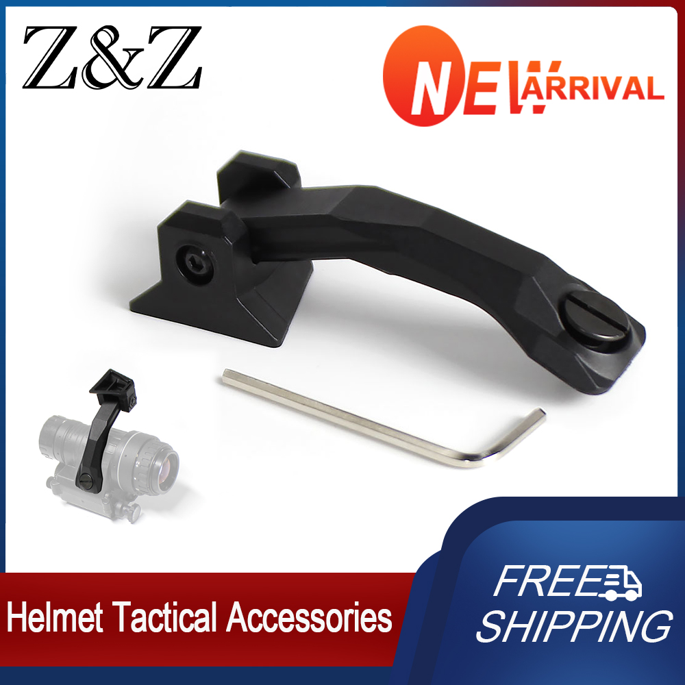 Tactical 2024 New J Arm Mount Helmet NVG Bracket Adapter Helmet Accessories for PVS-14 L4G24 L4G19 Night Vision