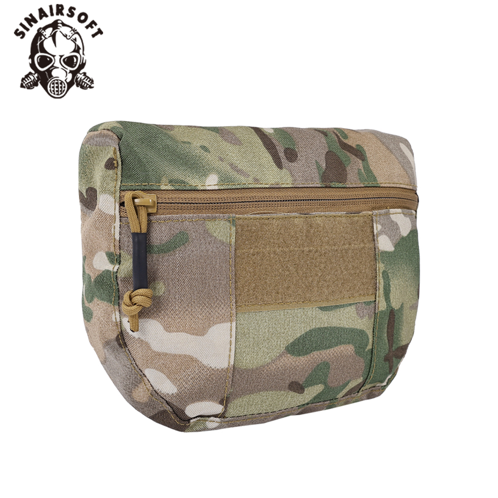 Tactical Waist Bag Airsoft Hunting Molle Vest Armor Carrier CRM CRX D3 Chest Rig Drop Dump Pouch Bag Vest Accessories