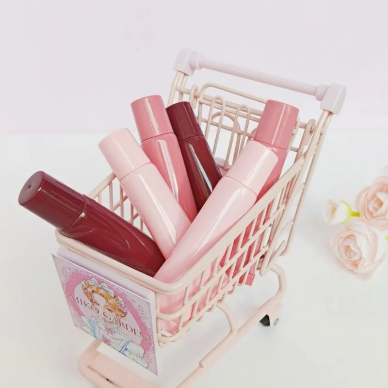 Flat Lid Colorful Lipgloss Tube 20pcs 15ml  Girls Favorite Dispenser Lip Glazes Eye Creams  Dark Red Cameo Brown Pink