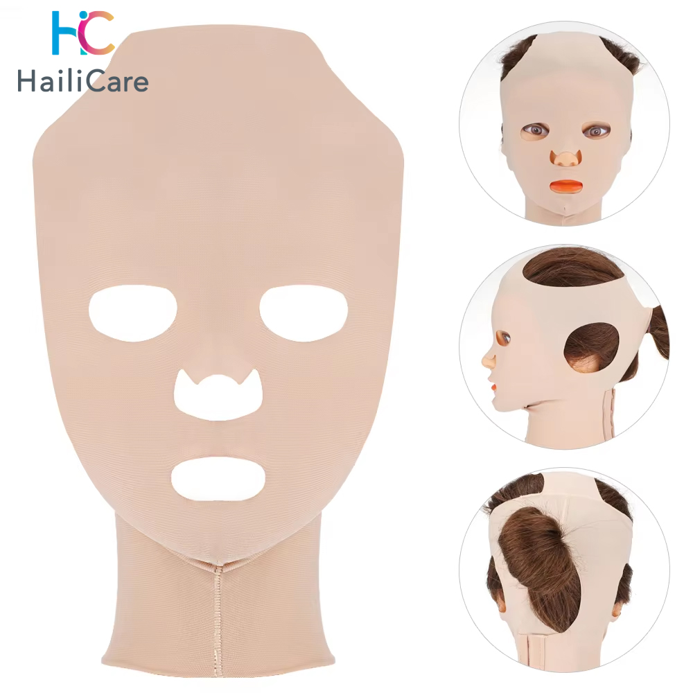 3D Reusable Breathable Beauty Women Anti Wrinkle Slimming Bandage V Shaper Full Face Lift Sleeping Mask Facial Slimming Bandage