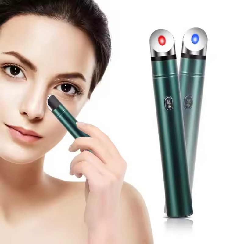 2024 Home Use Eye Massager LED Hot And Cold Vibration Eye Massager
