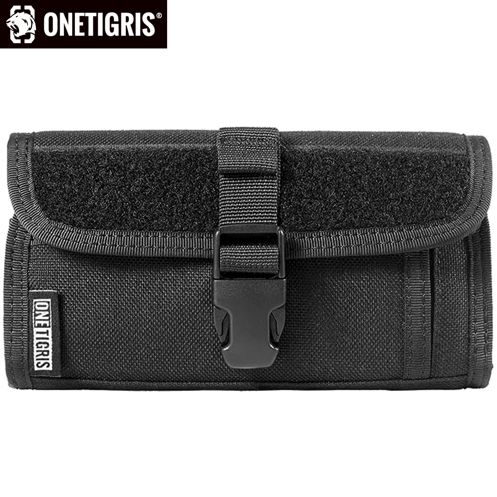ONETIGRIS Tactical Phone Pouch with MOLLE Strap, UTX Buckle, Zipper Waist Bag for 2.25" Belt, Fits 4.7" 5.5" 6.1" Cell Phones