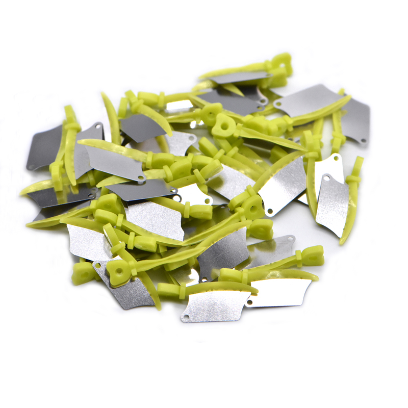 Dental prime teeth interproximal plastic wedge knife with protection dental steel matrix