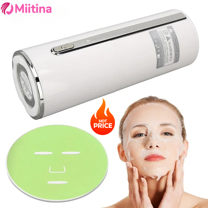 2 in 1 Facial Mask Maker Blender Juicer Smart Self-made Natural Vegetable Collagen Fruit Mask Home Used SPA Facial Beauty Device