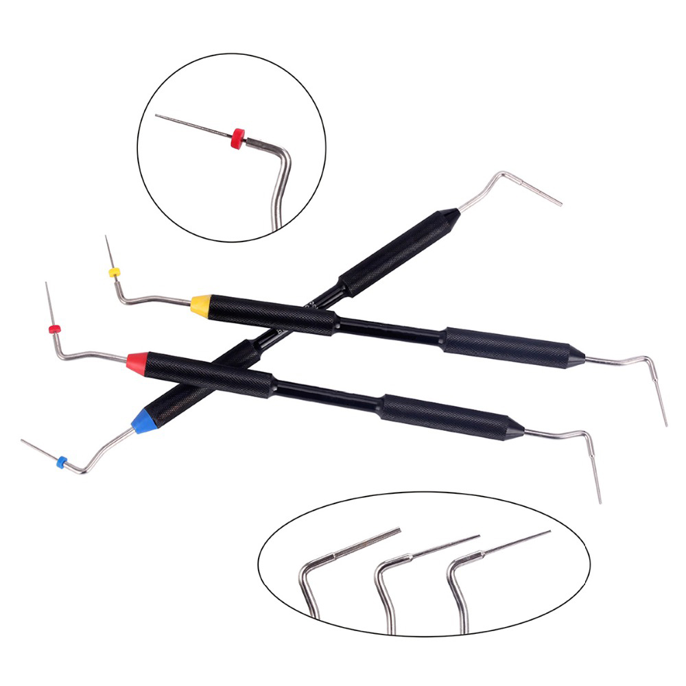 Dental Endodontic Hand Plugger Tip Endo Instrument Teeth Filling Vertical Pressurizer Root Canal Filling Presser dentist