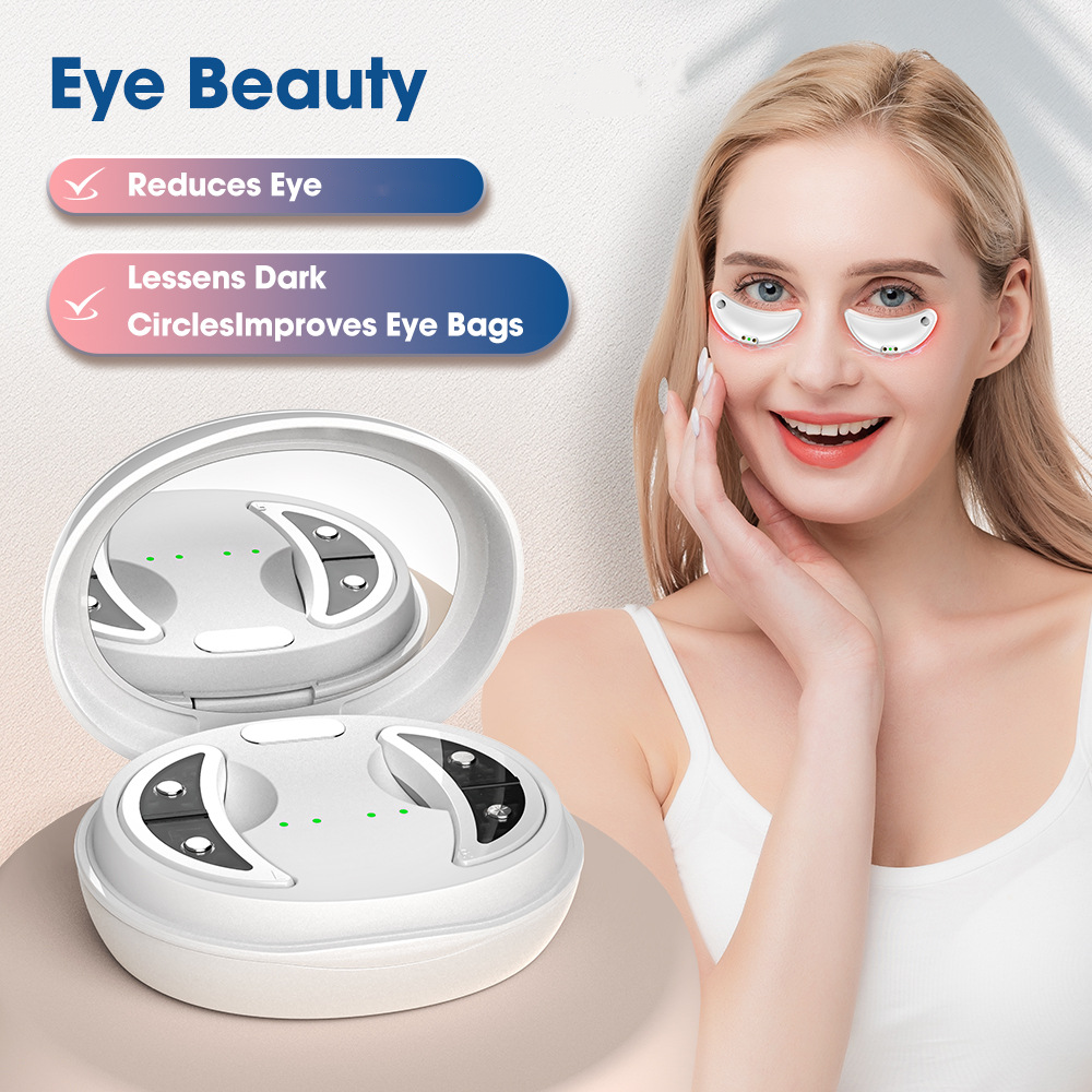 Portable LED Eye Care Skin Firming Tightening Lifting Massager Beauty Device