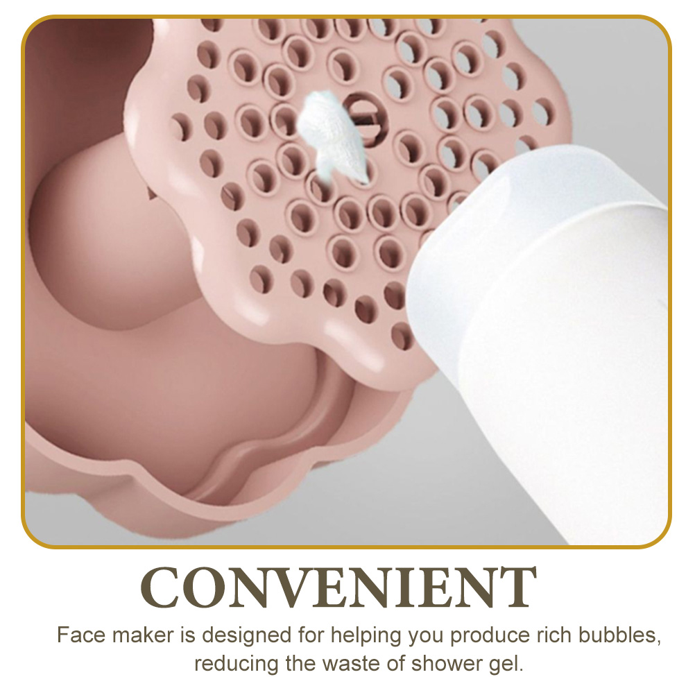 Skincare Foamer Facial Cleanser Foaming Tool Pink Cleansing Foams Maker