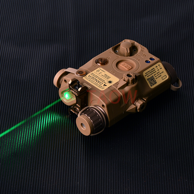 Wadsn PEQ CNC Metal LEAF Red dot High Power Green Blue Laser Pointer Airsoft Gun Accessories Hunting Optics Flashlight