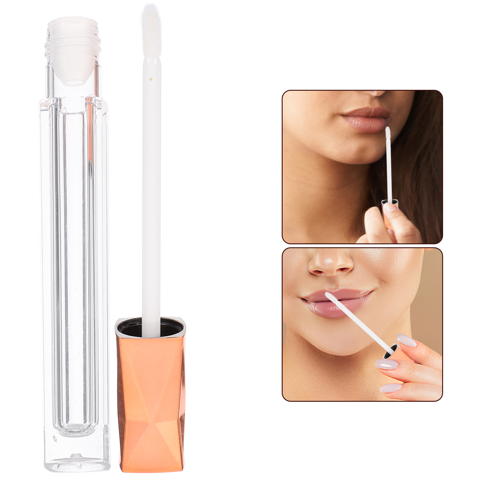 Small Mister Spray Bottle Lipstick Tube Gloss Balms Tubes Empty Travel Size Bottles