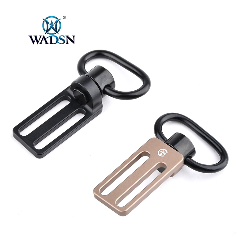 WADSN Tactical 2 To 1 Point Triglide Convertible QD Sling Conversion Adaptor 1in / 1.25in Metal Weapon M4 AR15 Accessories MS12