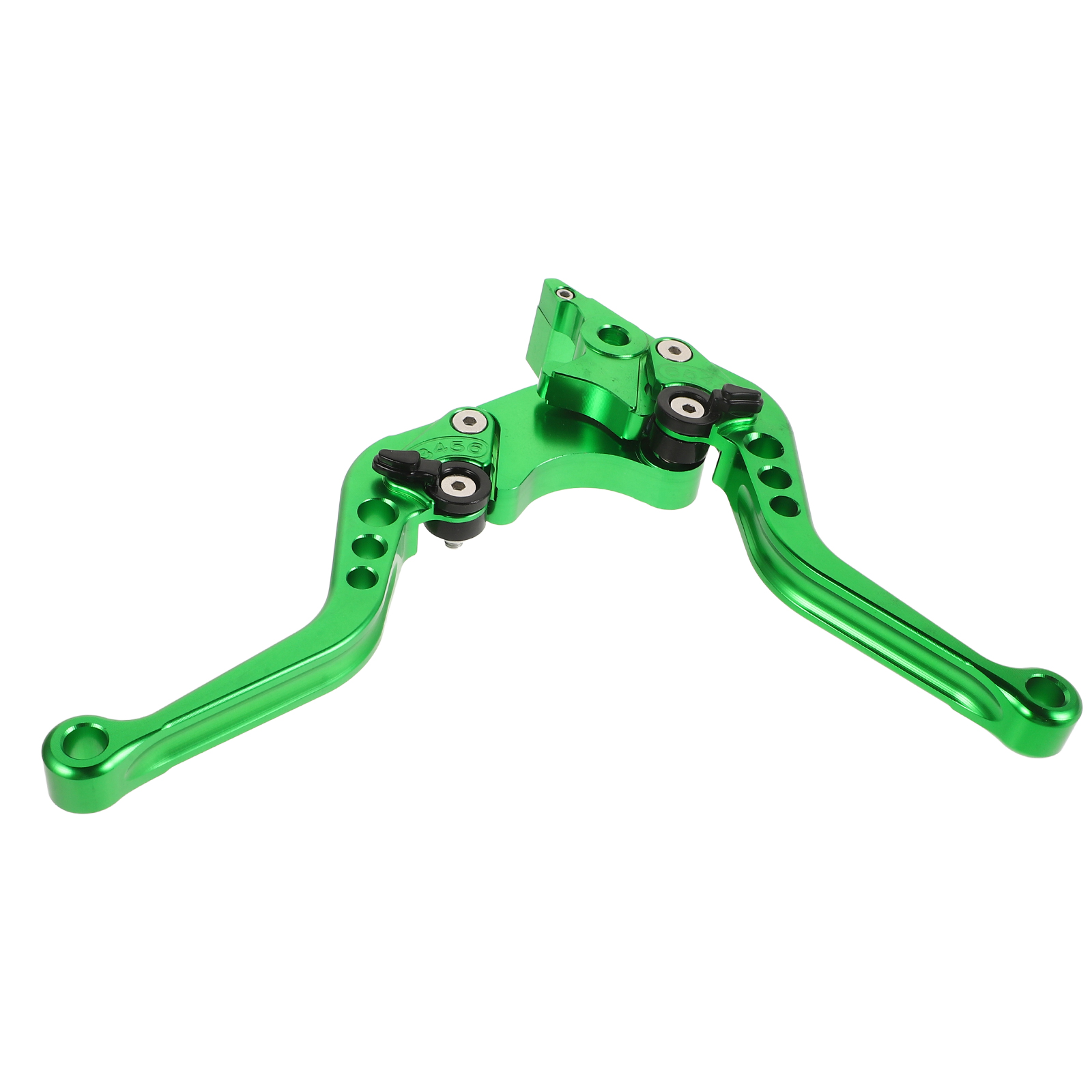 2pcs Motorcycle Brake Lever Clutch Levers Dirt Bike Parts Green Cable Mini Brakes H lebars Pit Accessories Scooter Components