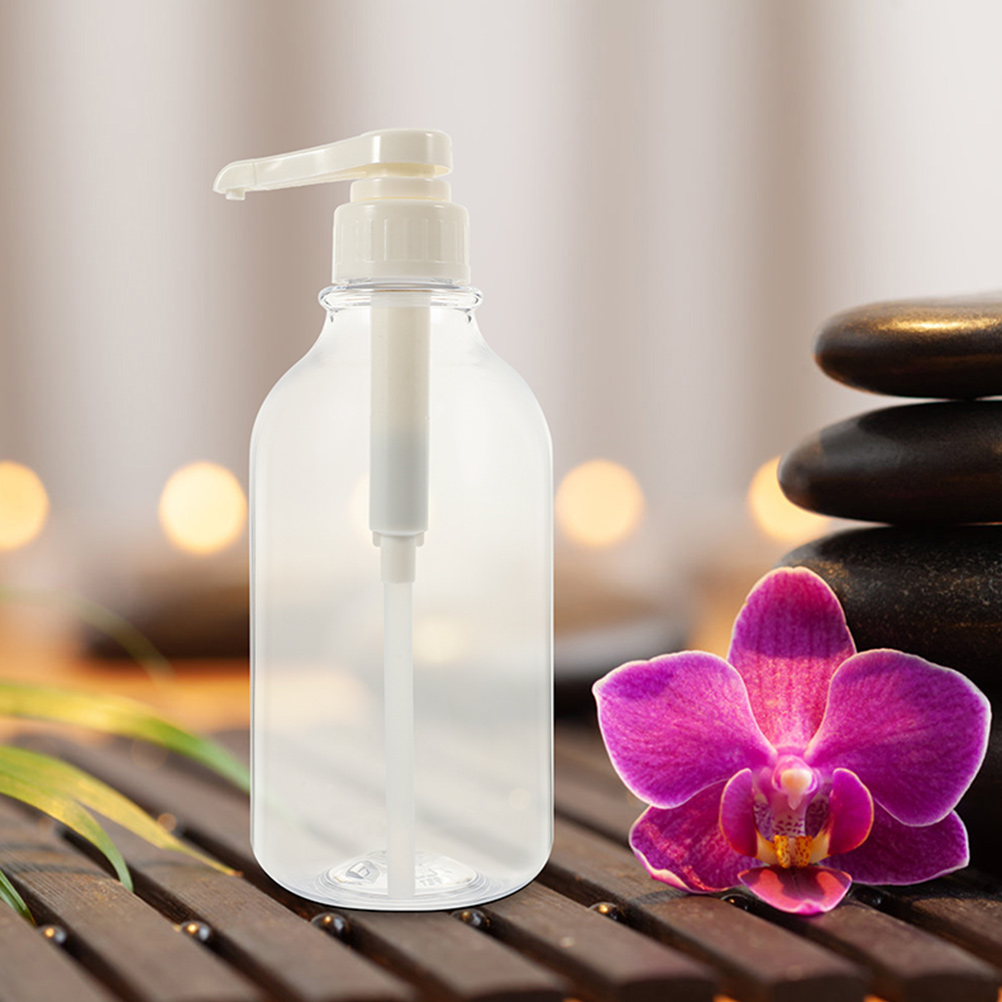 6 pcs Pump Head Shampoo Dispenser Bottles Replacement Sherbet Syrup Soap Plastic High Strength Durable Long Service Life Easy