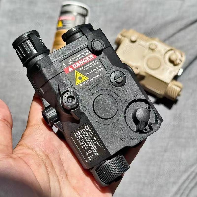 PEQ15 Multi-Functional Laser Box Tactical Flashlight: Fits 20mm Rail, for Toy Airsoft Guns, Hunting, CS & Wargame,indicator