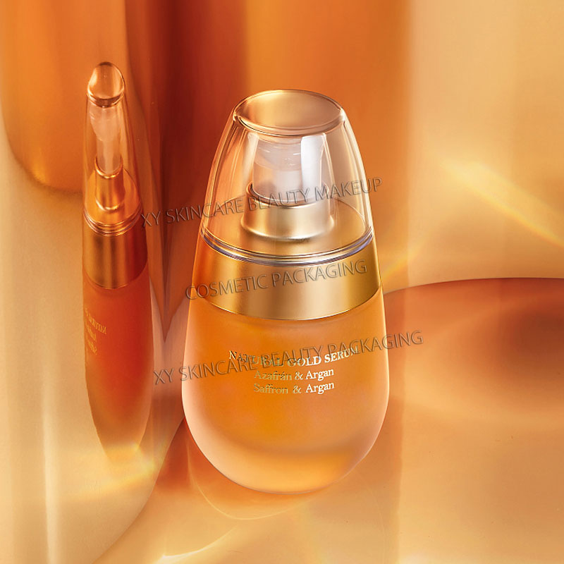 10pcs clear 30ml glass bottles cosmetic packaging skincare beauty makeup foundation essense primer lotion care products